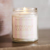 Mango and Coconut 9 oz Soy Candle