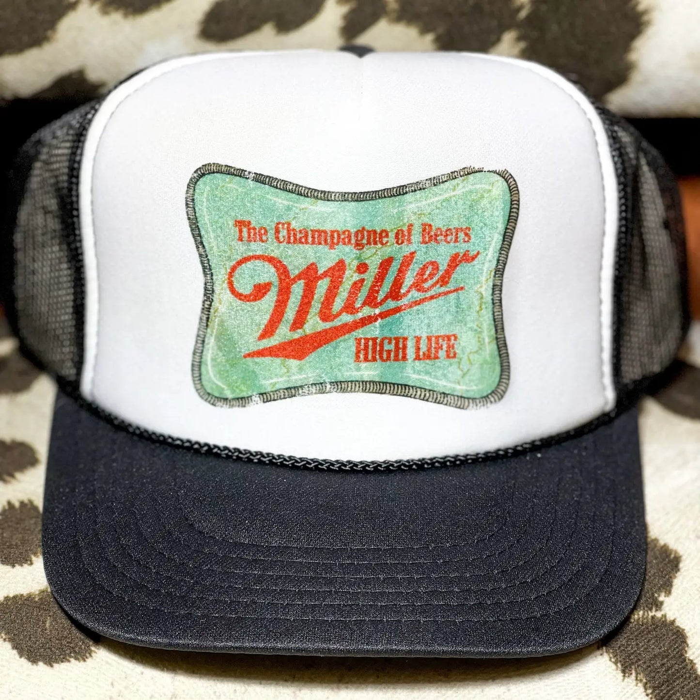 Turquoise Miller Trucker