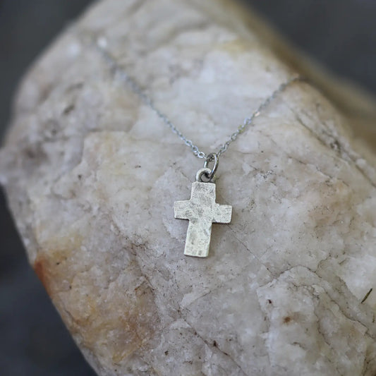 Silver Cross Necklace