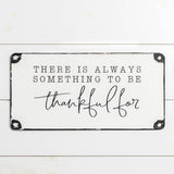 Metal Thankful Sign