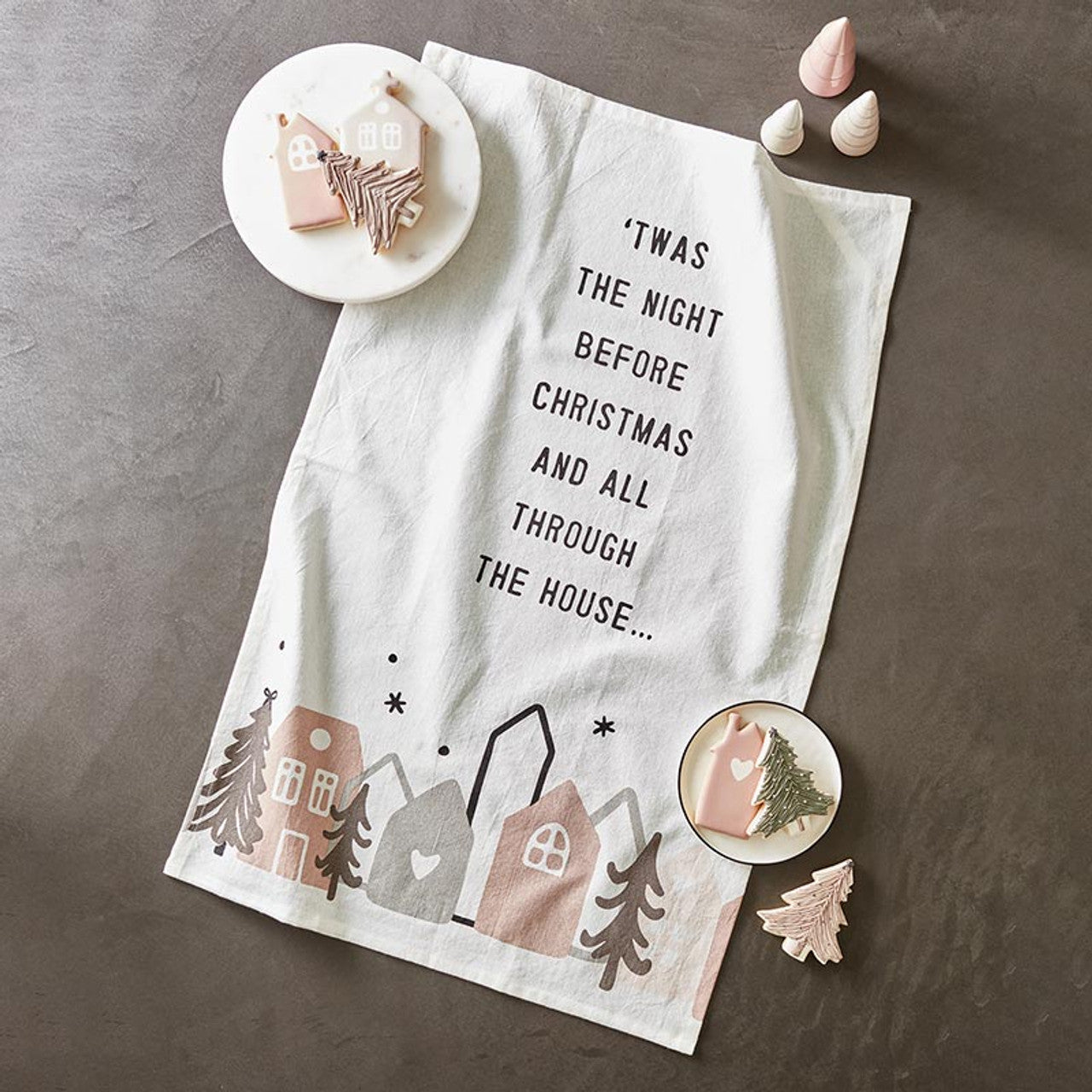 Holiday Tea Towel - 'Twas the Night