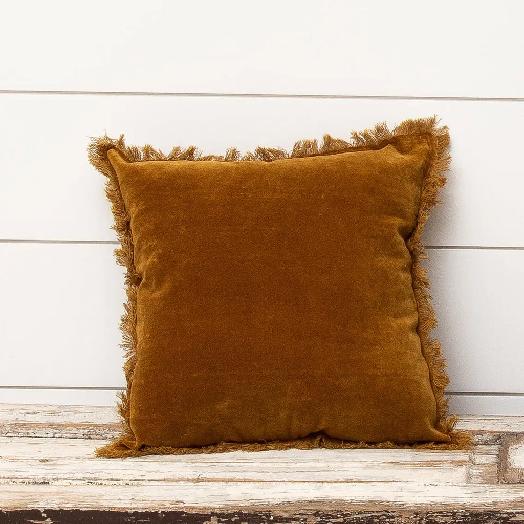 Pillow - Velvet, Rust