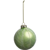 [CHRISTMAS] Green Coated Glass Ball Ornament