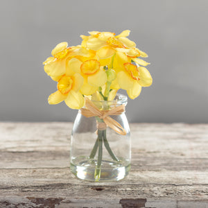 Vase - Yellow Narcissus