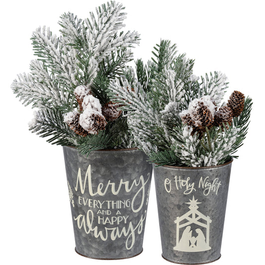 Wall Bucket Set - Merry Everything