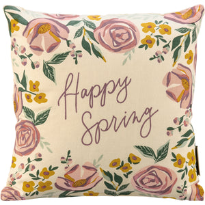 Happy Spring Pillow