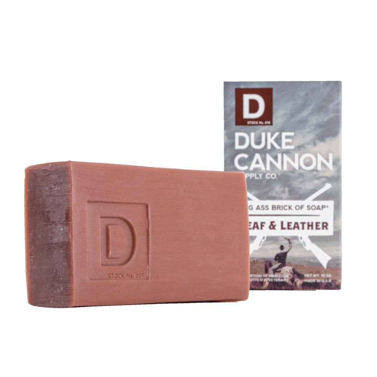 Duke Cannon Big Ass Brick of Soap - Leaf and Leather