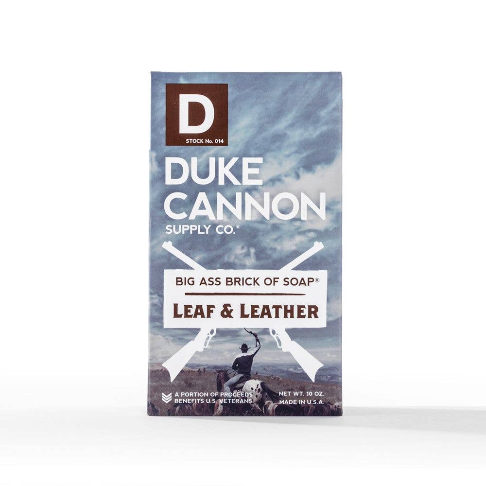 Duke Cannon Big Ass Brick of Soap - Leaf and Leather