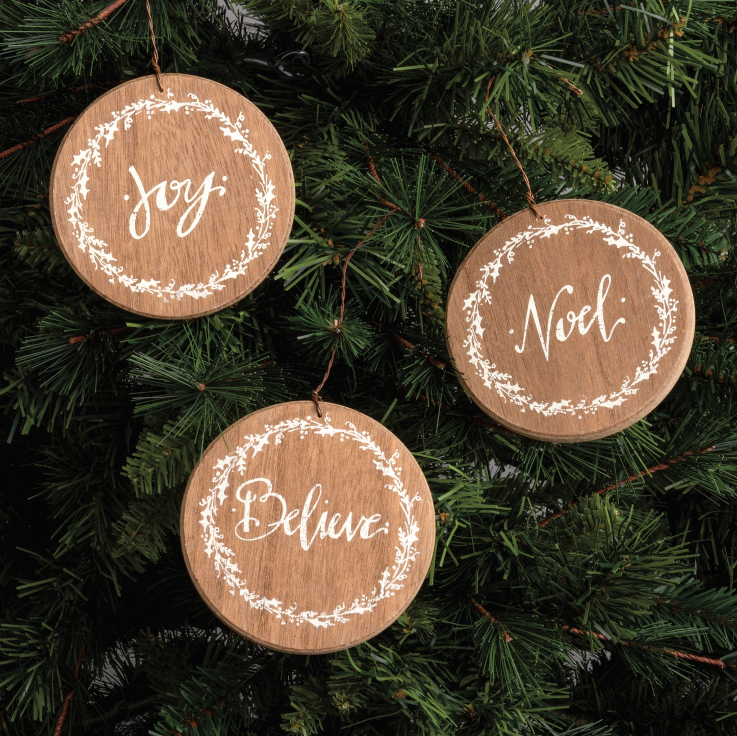 Barnwood Christmas Ornaments