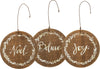 Barnwood Christmas Ornaments