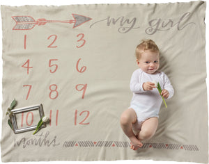 Milestone Blanket - My Girl