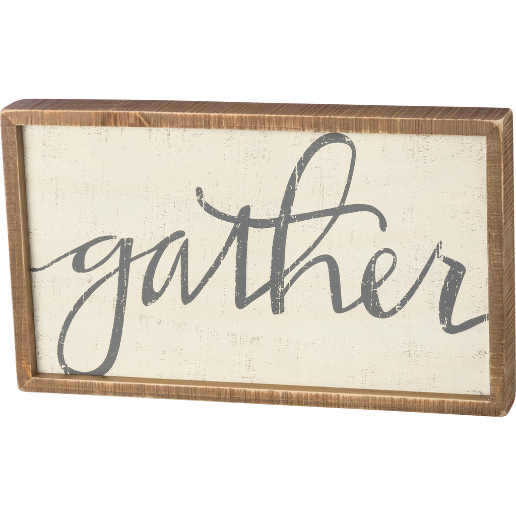 Gather Farmhouse Sign