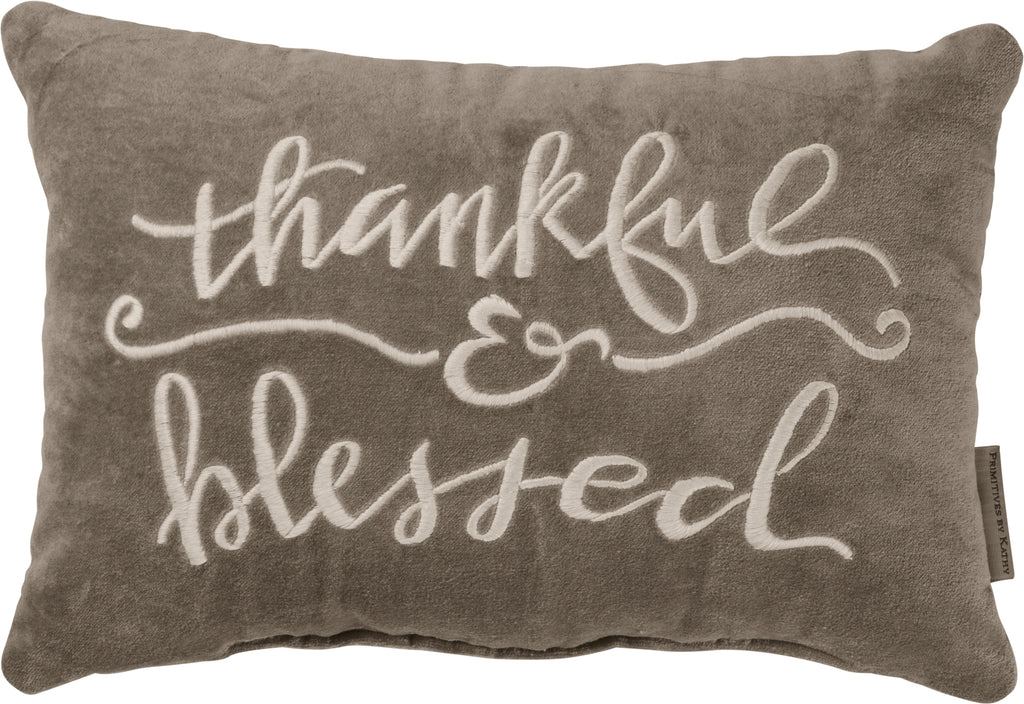 Pillow - Thankful & Blessed
