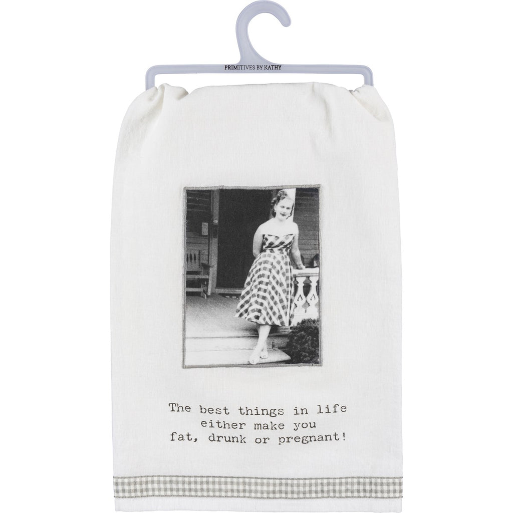 Dish Towel - Best Things In Life Make You…
