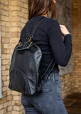 Leather BackPack Purse