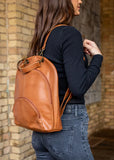 Leather BackPack Purse