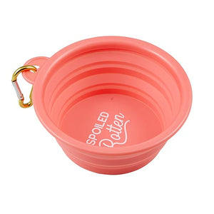 Collapsible Pet Bowl - Spoiled Rotten