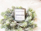 Farmhouse Christmas Tin Candle