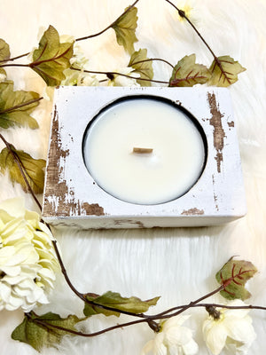 Citrus Grove Square Block Candle
