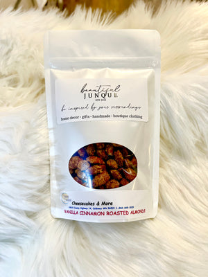 Vanilla Cinnamon Roasted Almonds-5oz bag