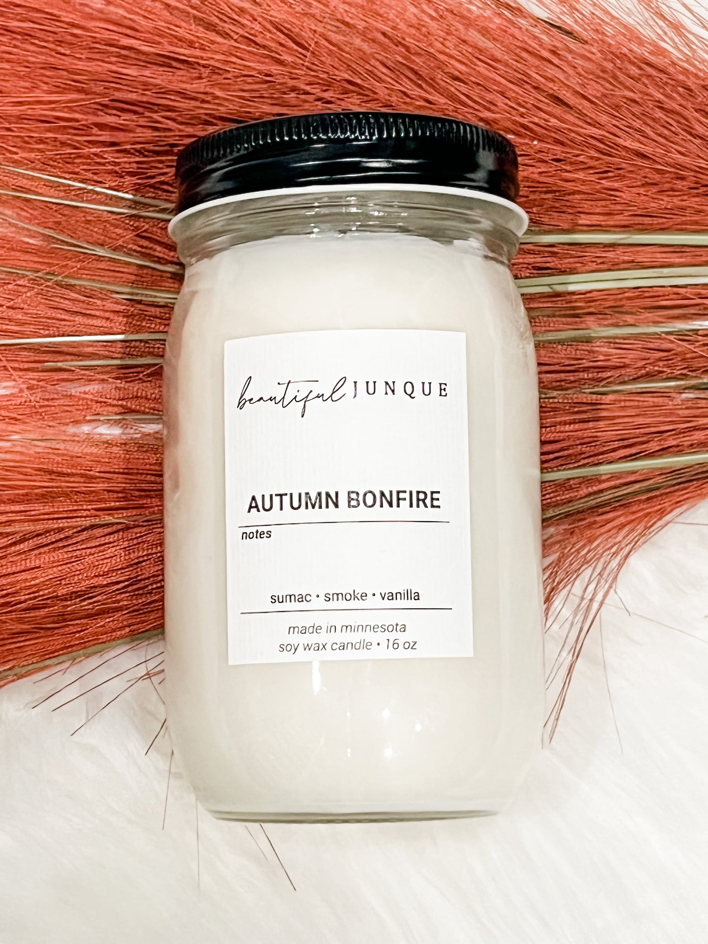 Autumn Bonfire Candle-16 oz