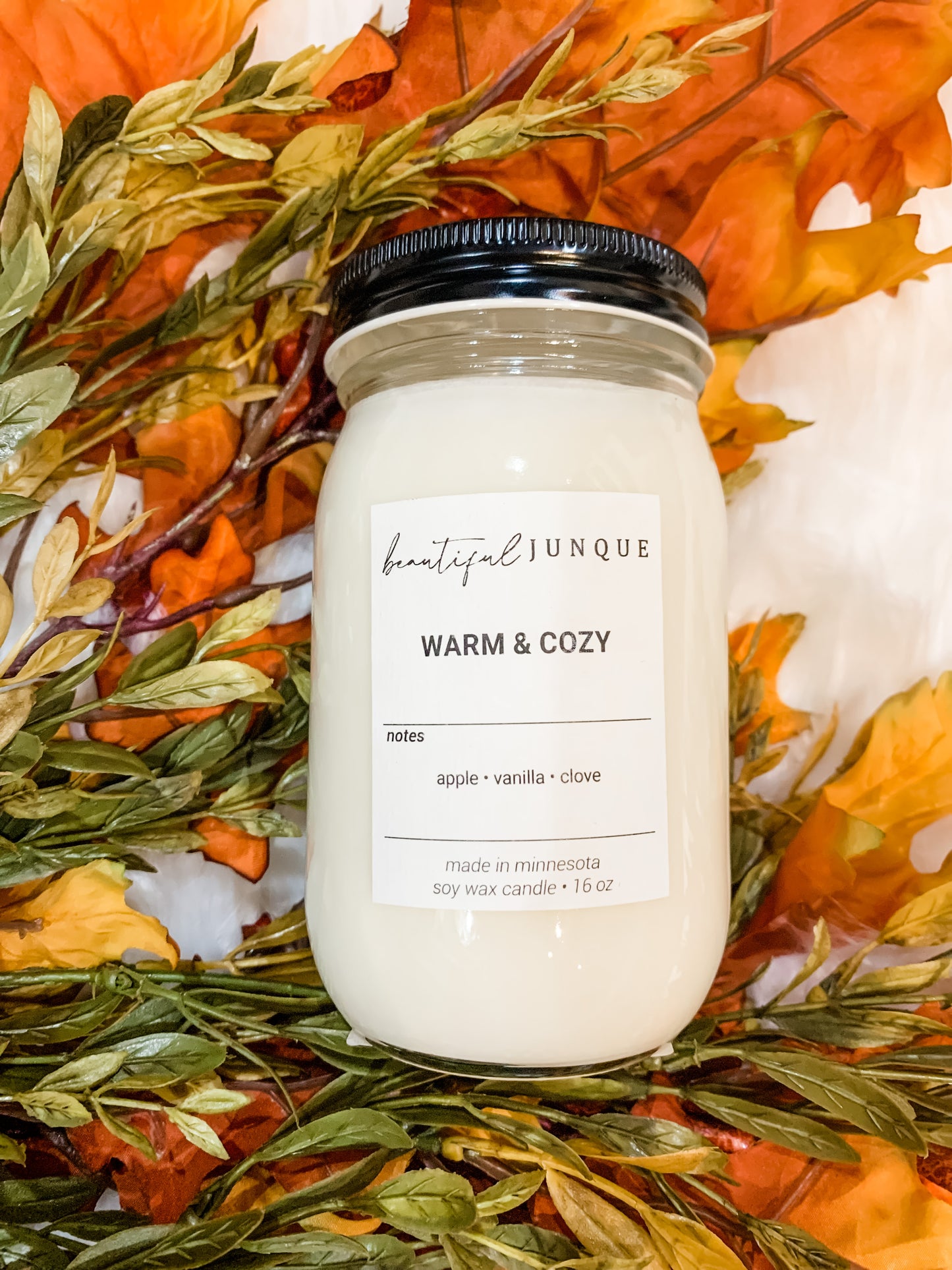 Warm & Cozy 16oz Candle