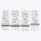Black & white Dishtowels