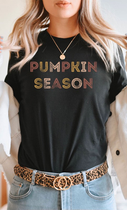 Retro Pumpkin Season Graphic Tee