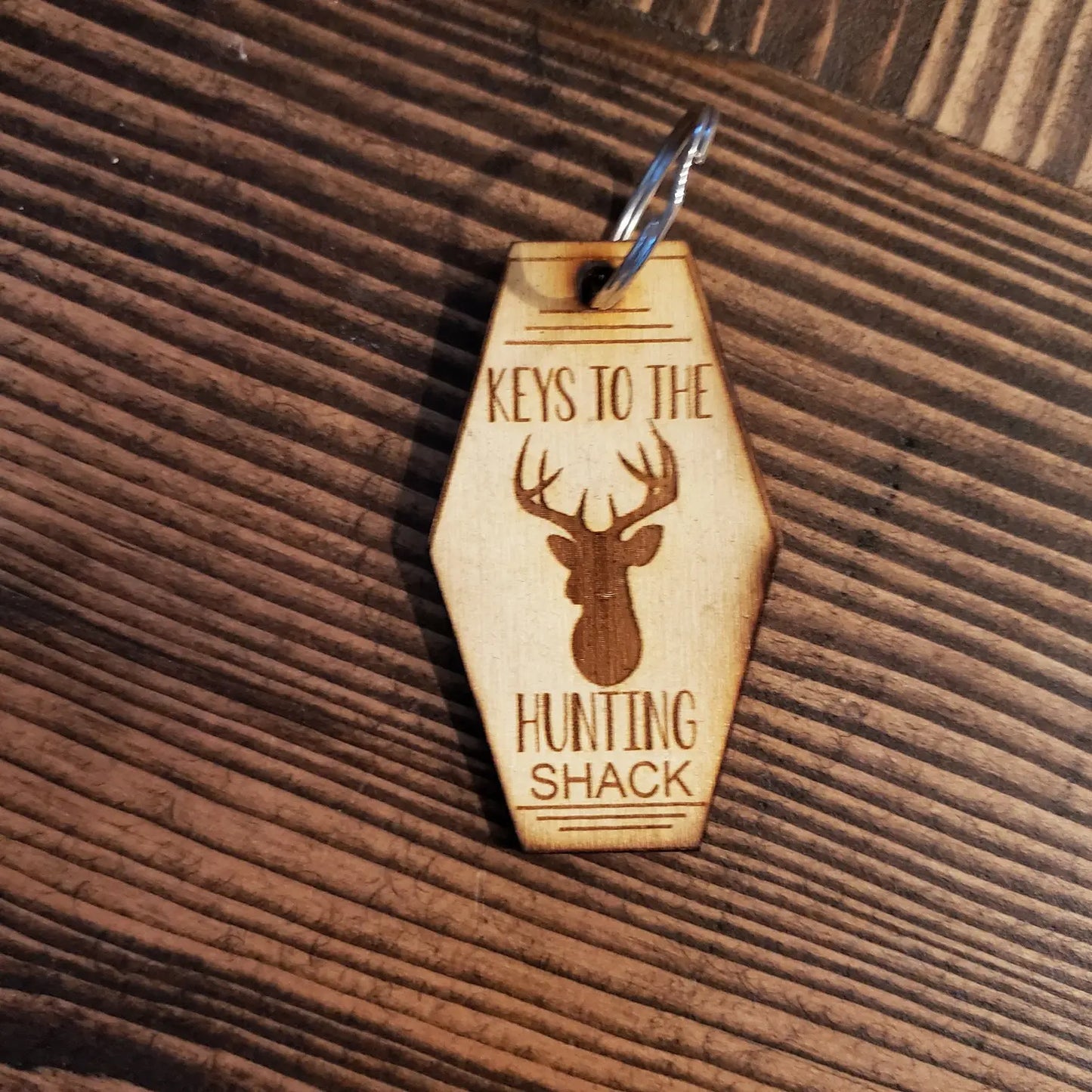 Wood Key Chain