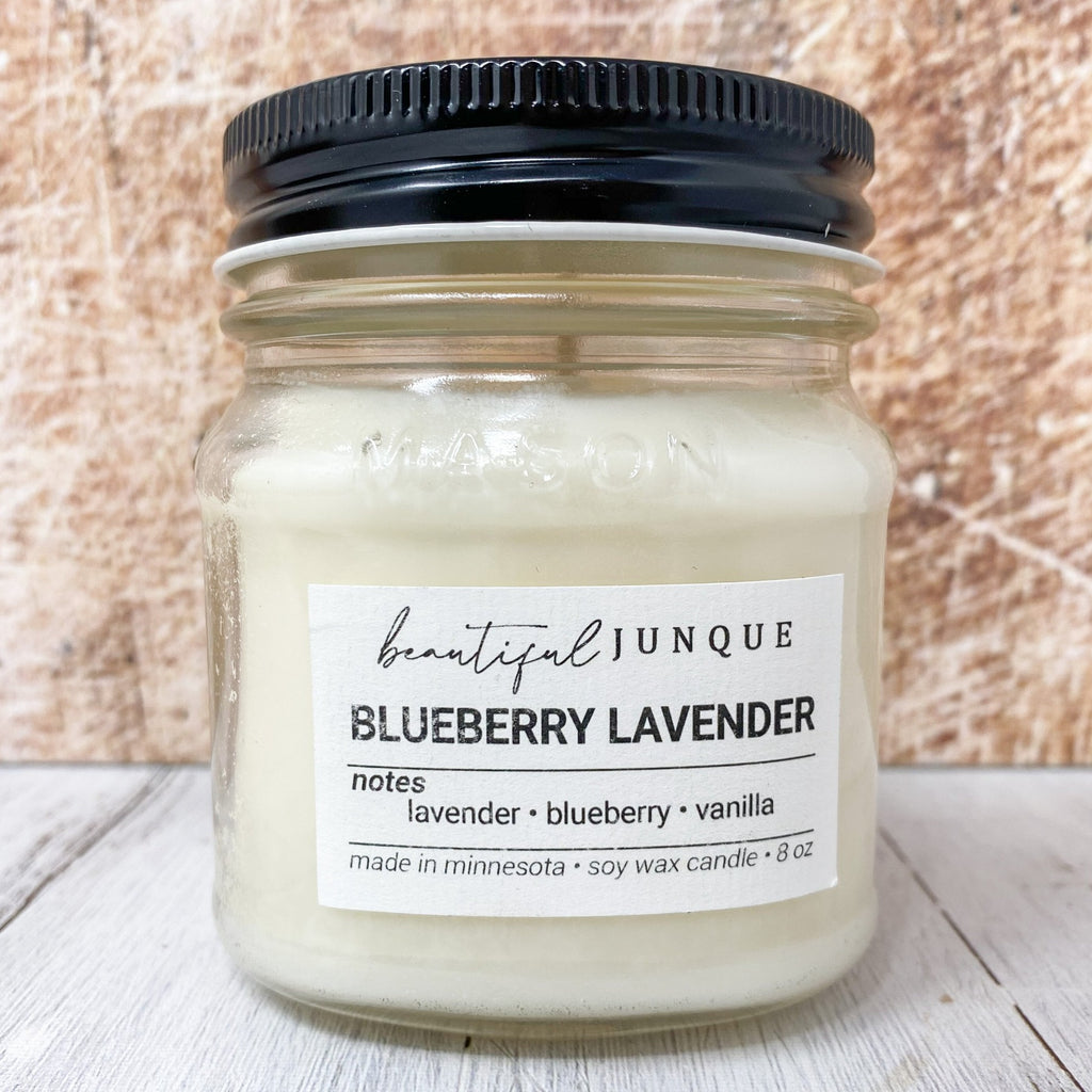 Blueberry Lavender Candle-8oz