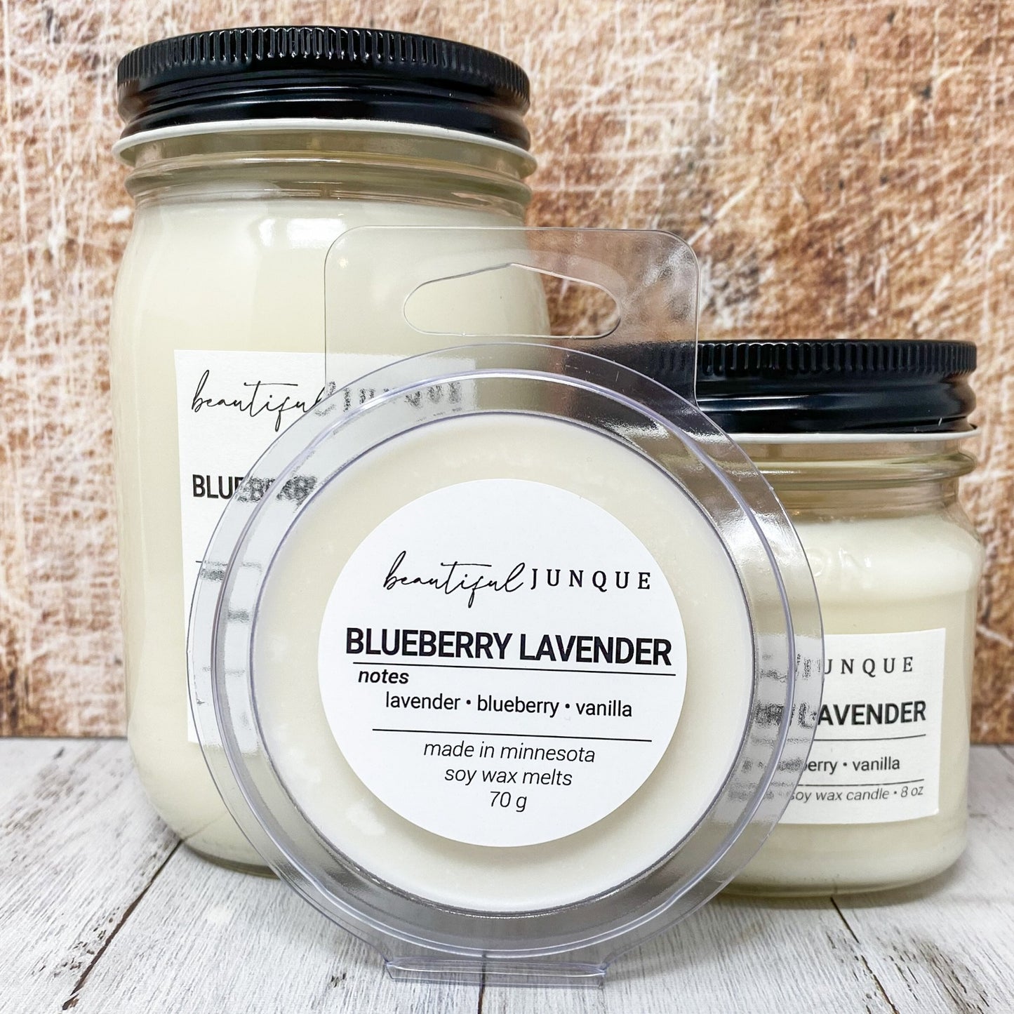 Blueberry Lavender Candle-8oz