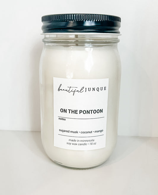 On The Pontoon Candle-16oz