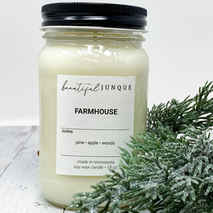 Farmhouse Candle-16 oz