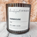 Farmhouse Tin Candle