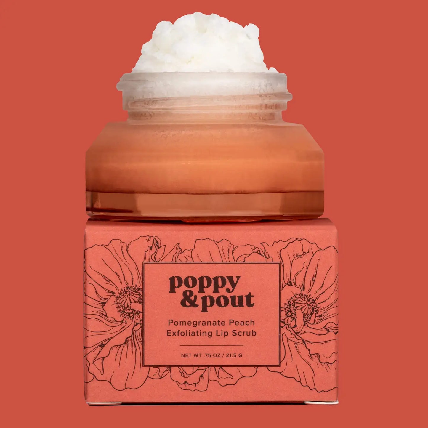 Poppy and Pout Lip Scrub