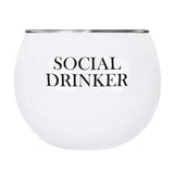 Roly Poly Glass - Social Drinker