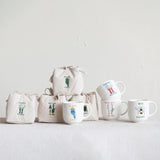 Stoneware Happy Gardening Mugs
